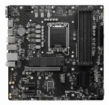Tarjeta Madre Msi Pro B760m-p Ddr4, Socket 1700, 4x Ddr4 4800mhz, 2x M.2, 1x Hdmi, Micro Atx